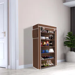 fabura 6 shelfs plastic pipes & cover PP Collapsible Wardrobe-picture-16