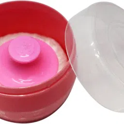 born babies Powder Puff with Container image 2