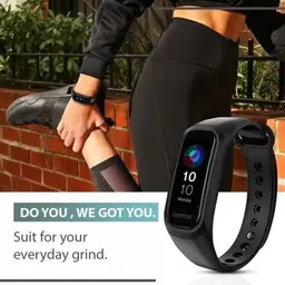 Like Star Pack of 2pcs silicone strap Oneplus and Oppo Band (Device not Included) Smart Band Strap image 3