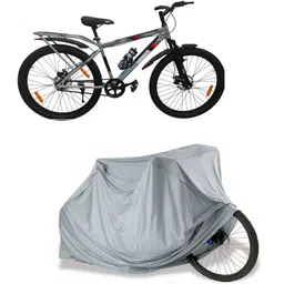 ss gupta traders Water,Dust,Heat Resistant Bicycle Cover for Hero Next 2.0 Ranger (Silver NSC010) Bicycle Cover Free Size-picture-16
