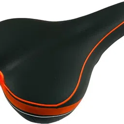 shrenik Cycle Seat Complete PU Form Senior MTB 24-29 Inch Spring Base 258*170mm Bicycle Saddle image 2