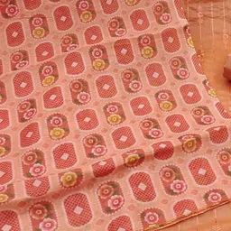 KALINI Embroidered Unstitched Dress Material image 3