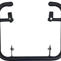 shreeji accessorie Leg Crush Guard 4 Rod Leg Guard Black Compatible with Jawa 42 Bike Leg Guard image 4