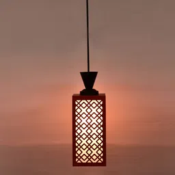 shyam enterprises Wooden Hanging Thali Lamp Elegance for Home Decor and Festive Celebrations Ceiling Light Ceiling Lamp-picture-24