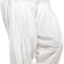 kanna fabric Cotton Blend Solid Patiala image 3