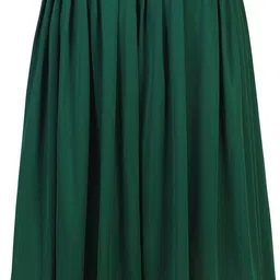 bitcoin Pack of 2 Women Flared Dark Green, Blue Lycra Blend Trousers image 2