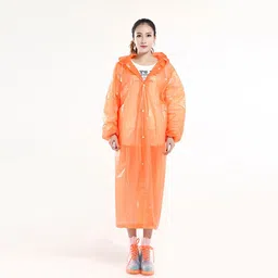 frankopolis Solid Women Raincoat-picture-13