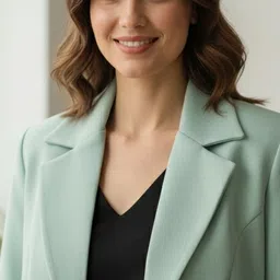 luvyduvy Tweed Coat For Women-picture-14