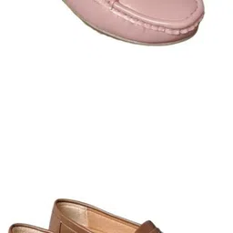 k-nine Trendy Ethnic Loafer Jutti for Women | Casual Wear-Brown 902_peach 903 Casuals For Women-picture-19