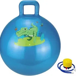 bhadani sales Dinosaur Space Hopper Ball Gym Ball image 1