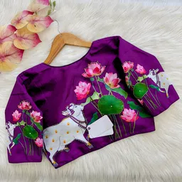 blouseji Round Neck Women Blouse-picture-12