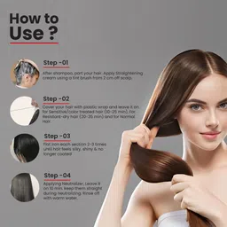 oxyglow Professional Salon Hair Straightener with NeutralisingCream image 3