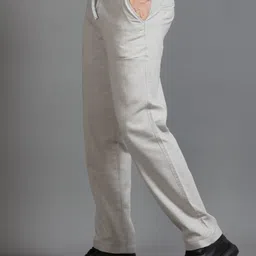 houseofcommon Men Relaxed Silver Pure Linen Trousers image 4