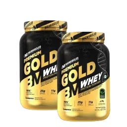 Bigmuscles Nutrition Premium Gold Whey | Informed Choice Uk Certified | Isolate Whey Protein Blend | 25G Protein | 11G Eaa | Prohydrolase Enzyme Technology (1Kg, Strawberry Milkshake) Pack Of 2-image-20