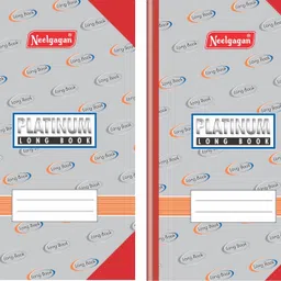 neelgagan Platinum Notebook ,Register Size (19.5 cm x 31.7 cm) Hardbound P-2 Regular Notebook Single Line Notebook (Hindi) 192 Pages-picture-24