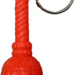 quickcollection Hanuman Ji Plastic Gada Chain Key Puja Hindu Religious Ram Bhagat Hanuman Car Coat Hanger-picture-23