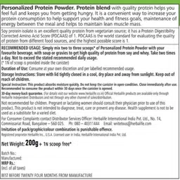 herbalife Nutrition Combo Orange Shake Mix & Personalized Protein 200 GM Protein Blends image 2