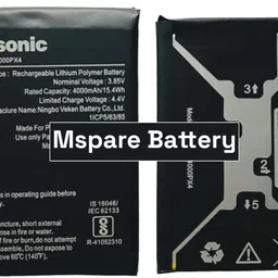Mspare Mobile Battery ForPanasonic Eluga Z1 / Eluga Z1 Pro | Model CHSP4000PX4 {4000mAH}-image-36