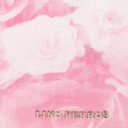 Lino Perros Women Off-White & Pink Floral Printed Croc Textured Structured Baguette Bag image 4