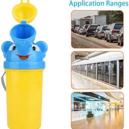 pkk traders Reusable Urinal Bottle, Portable Travel Kids Emergency Pee & Potty Bottle Cup-picture-44