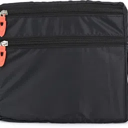 yd mart Black Men Sling Bag Stylish Cross Body Sling bag for Office, Cash, Business Collection, Travelling image 4