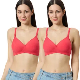 libertina Pack of 2 Women Everyday Lightly Padded Bra-picture-37