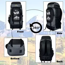 s desire UNISEX Water Proof Hiking/Trekking/Camping Bag/Backpack Rucksack - 60 L image 3