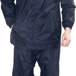 jvbrangi Solid Men Raincoat image 1