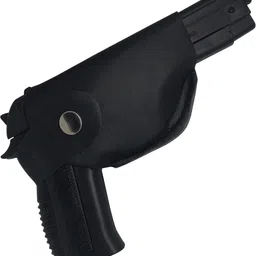 egadget 608 Heavy Metal Pistol Shape Barrel Pull Back System Leather Holster Gun lighter Windproof and Jet Flame Heavy Metal Realistic Look 608 Gun Lighter Pocket Lighter image 5