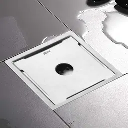 ruhe Floor Stainless Steel Push Down Strainer image 1