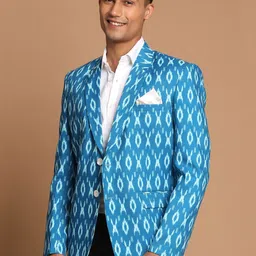 jbn creation Men Printed Single Breasted Casual Blazer image 2