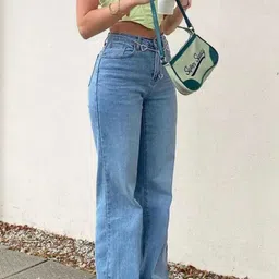 revafab Women Regular High Rise Blue Jeans-picture-22