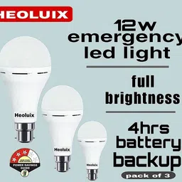 heoluix 12 W Emergency Bulb 4 hrs Bulb Emergency Light-picture-33