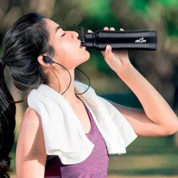 milton comet Stainless Steel Water Bottle with Sipper Lid NOT HOT N COLD SINGLE WALL 900 ml Water Bottle image 3