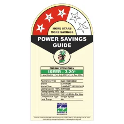 Carrier ESTRELLA Ex 2 Ton 3 Star Window AC (2024 Model, Copper Condenser, Dust Filter, CAW24EC3R32F0) image 3