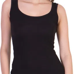 Women Black Tank Top/Vest-image-10