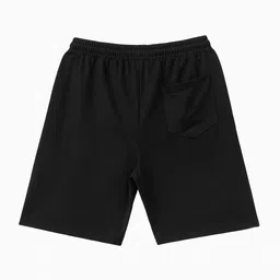 foxxboro Solid Men Black Basic Shorts image 4