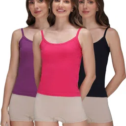 amul comfy Women Multicolor Camisole image 1
