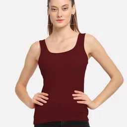 fbar Women Maroon, Blue Tank Top/Vest image 3