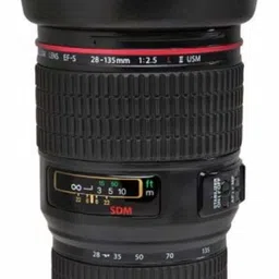 Advance Camera Lens Shaped Coffee with Lid, 400 Ml, Black Plastic Beer Mug-image-5