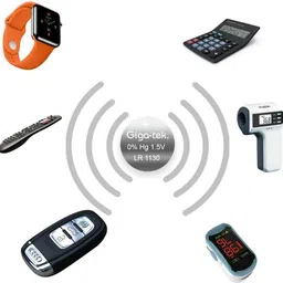 giga-tek EZ852-Giga LR1130 (20s PK) Battery image 3