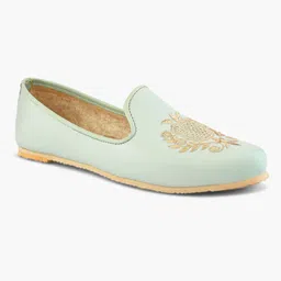 rajeraj Men's Ethnic Loafers for Wedding, Festive & Casual Wear Jutis For Men image 3