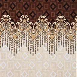 home sizzler 153 cm (5 ft) Polyester Semi Transparent Window Curtain (Pack Of 4) image 3