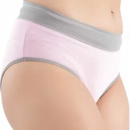 orlizea Women Hipster Pink Panty image 3