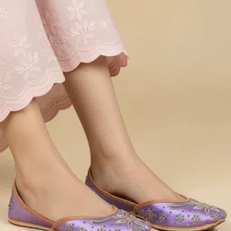 house of pataudi Ethnic Mule For Women-picture-27