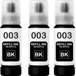 Gedi 003 Black Refill Ink for L3110,L3150,L3250,L3252,L3115,L3116 Printer 3PC Black Ink Bottle-image-44
