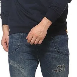 campus sutra Men Full Sleeve Solid Hooded Sweatshirt image 4