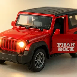 kidzfun 1:32 Scale Pull Back Thar Metal Car Toy Vehicle with Open Door , Pack of: 1-picture-25