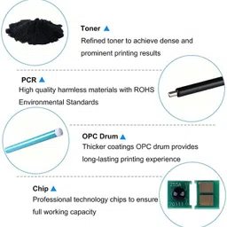 verena MLT-D111S Toner Cartridge Compatible For M2022, M2022W, M2020, M2021 Printers Black Ink Toner image 5