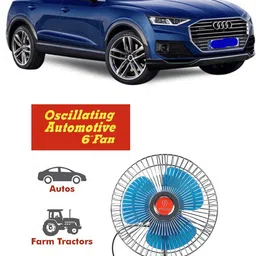 genipap Oscillating Fan 6 Inch 12V Automotive For Car/Truck/Auto rickshaw-PKN0650 Car Interior Fan-picture-28